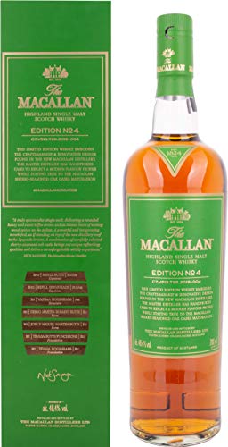 The Macallan EDITION N° 4 Highland Single Malt Scotch Whisky 48,4% Volume 0,7l in Geschenkbox Whisky - 1