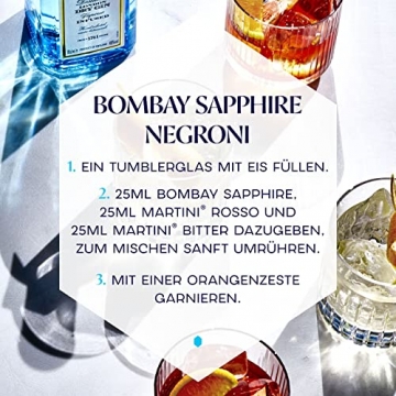 Bombay Sapphire London Dry Gin, 50 cl - 10