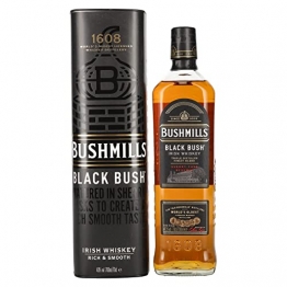 Bushmills BLACK BUSH Irish Whiskey 40%, Volume - 0.7 l in Geschenkbox - 1
