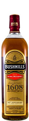 Bushmills Irish Whiskey (1608 Anniversary Edition) in Geschenkverpackung - 46% 700 ml - 3