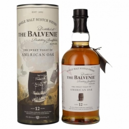 The Balvenie 12 Years Old The Sweet Toast of AMERICAN OAK 43,00% 0,70 Liter - 1