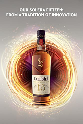 The Balvenie Caribbean Cask 14 Jahre Single Malt Scotch Whisky mit Geschenkverpackung, 70cl & Glenfiddich 15 Jahre Single Malt Scotch Whisky Solera mit Geschenkverpackung, 70cl - 7