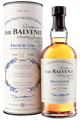 The Balvenie French Oak Pineau Cask 16 Jahre Single Malt Scotch Whisky, 70cl - 1